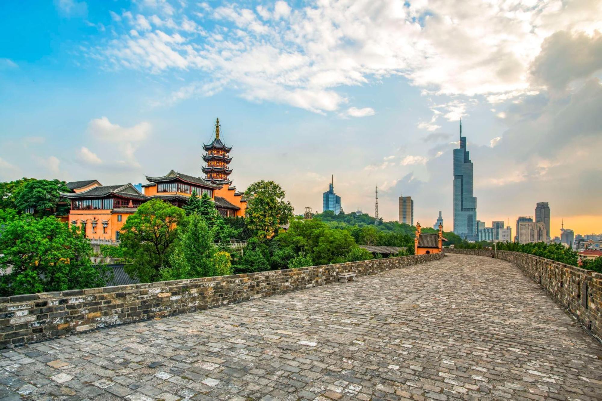 Kempinski Hotel Nanjing Nankín Exterior foto