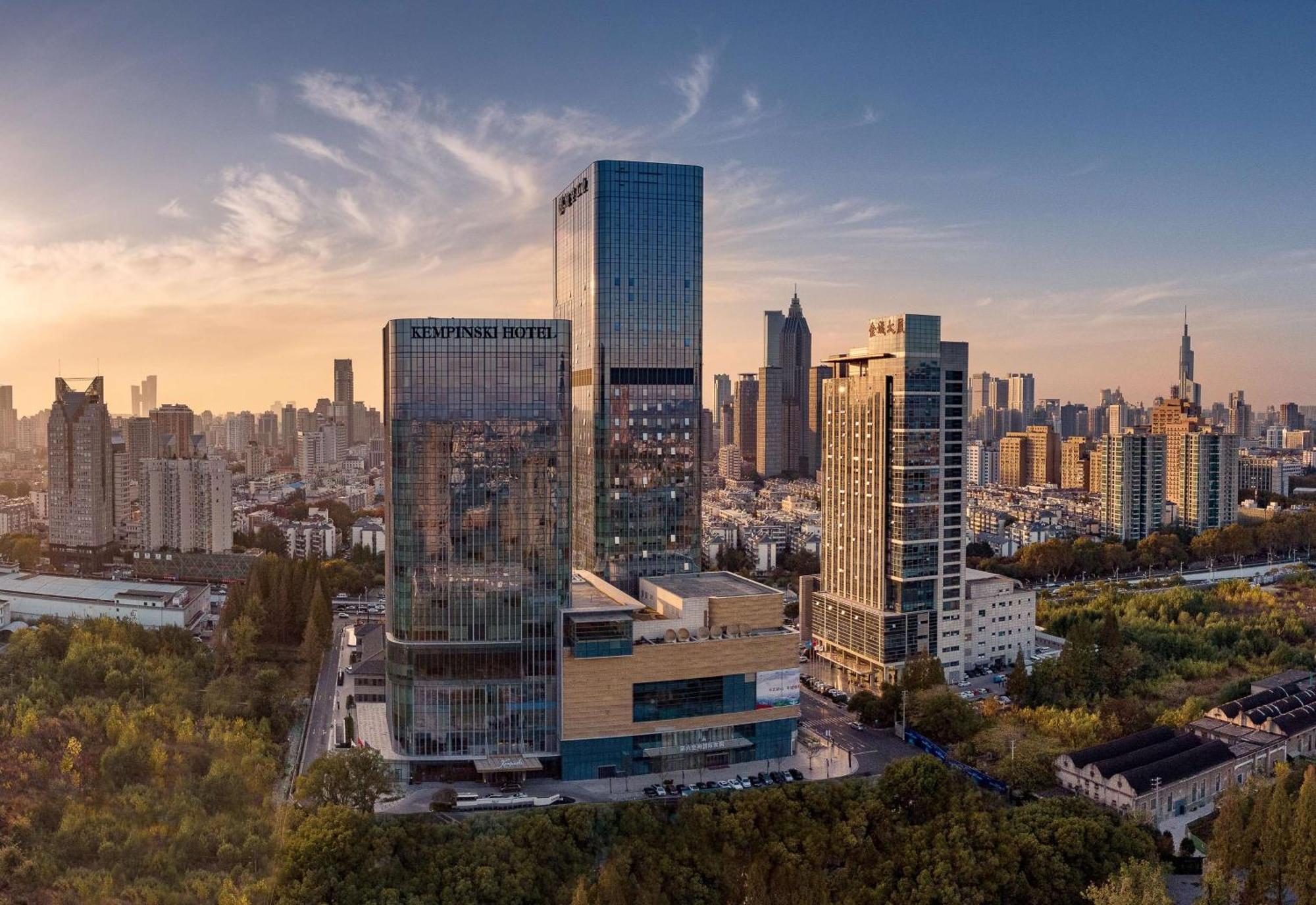 Kempinski Hotel Nanjing Nankín Exterior foto