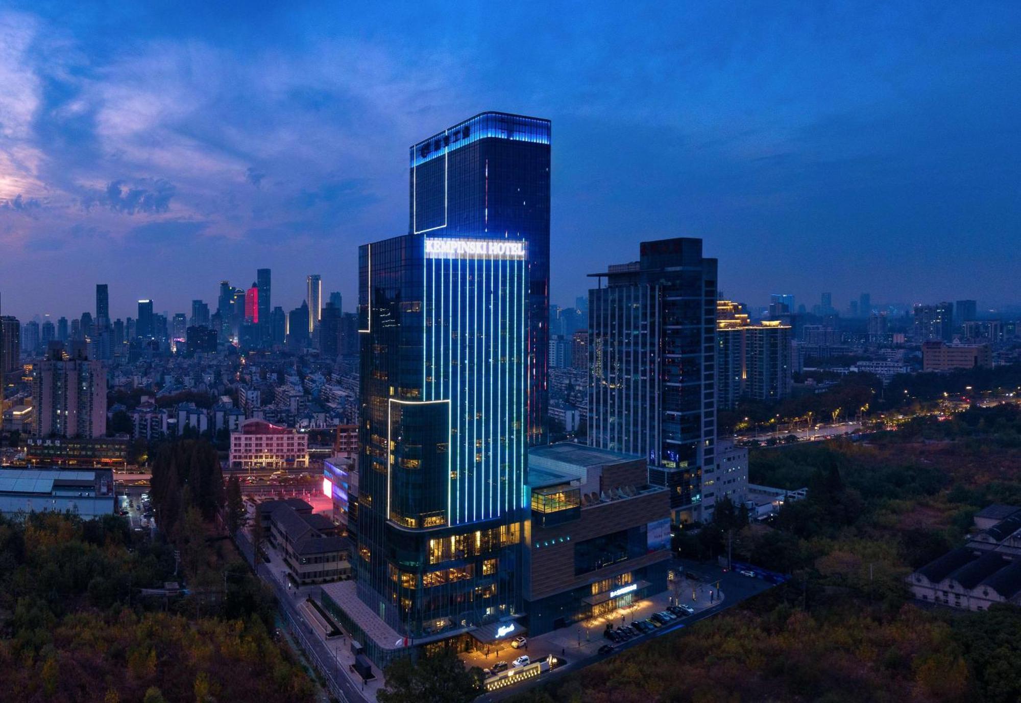 Kempinski Hotel Nanjing Nankín Exterior foto