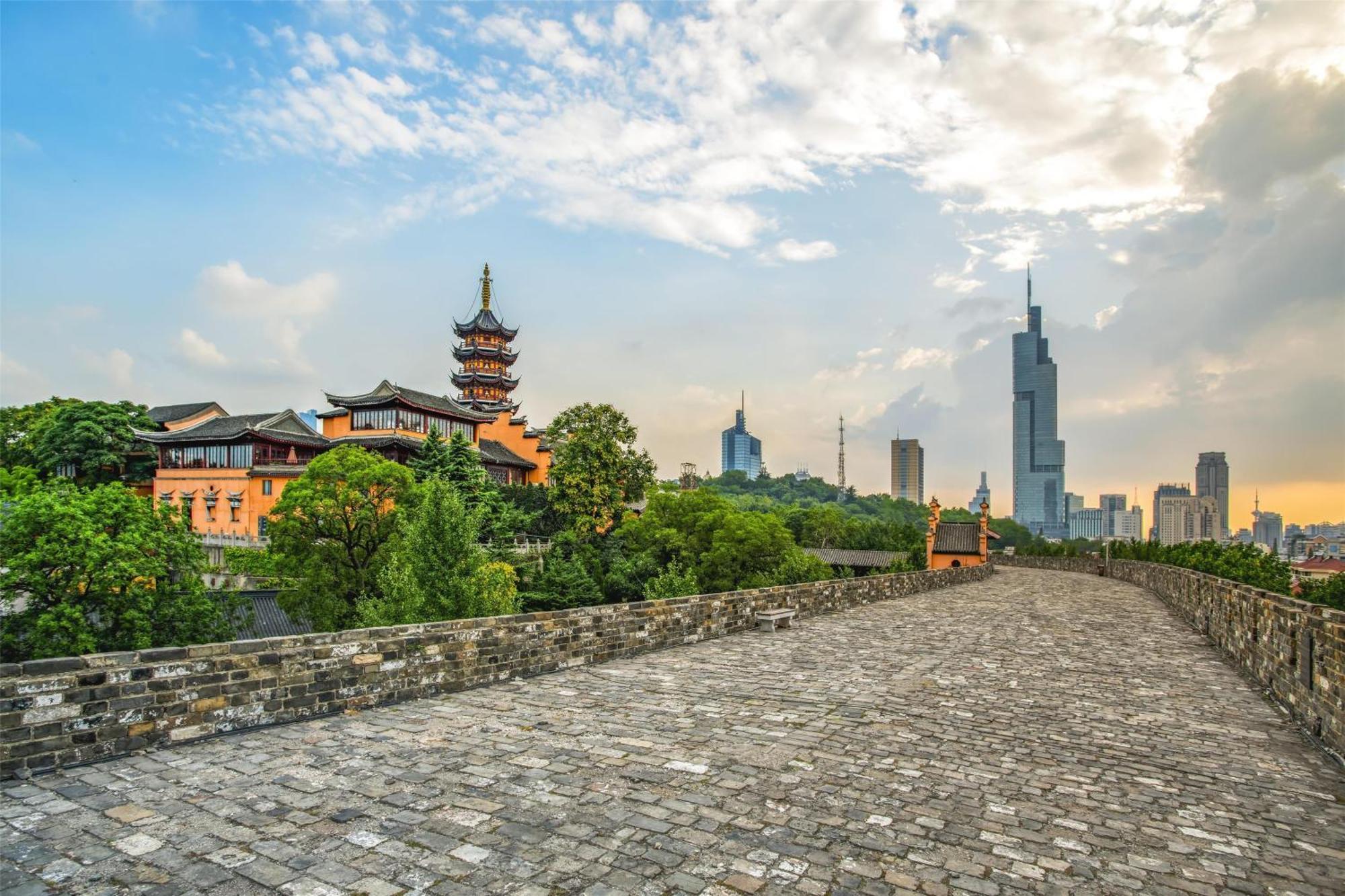 Kempinski Hotel Nanjing Nankín Exterior foto